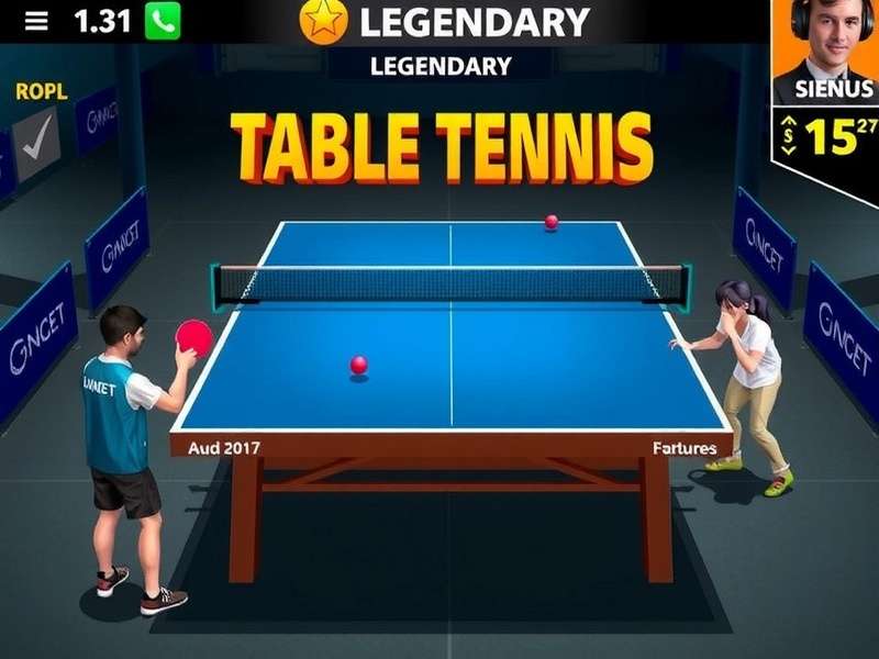 Legendary Maa Table Tennis gameplay screenshot